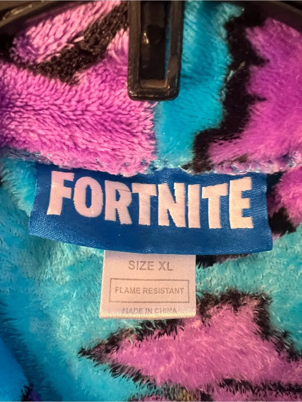 Fortnite Kids Loot Llama Plush Bath Robe -EUC